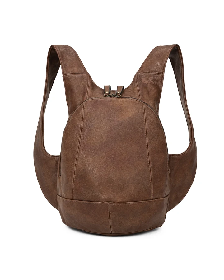 Arsayo Herren vegan Rucksack Das Original Braun