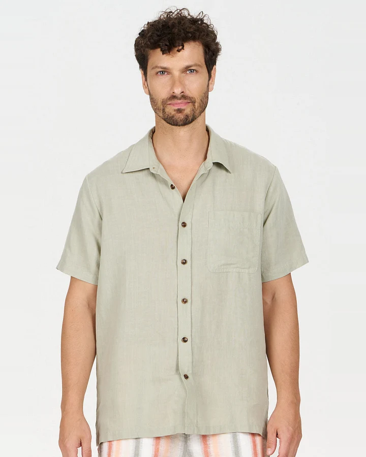 KOMODO Herren vegan Hemd Loyle Sage