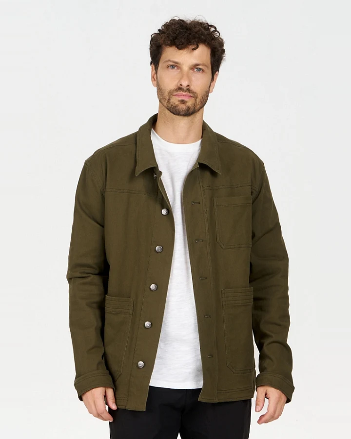KOMODO Herren vegan Jacke Christophe Green