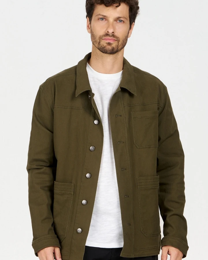 KOMODO Herren vegan Jacke Christophe Green