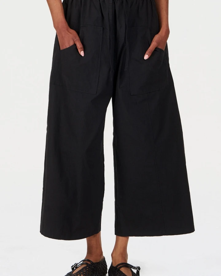 KOMODO Damen vegan Hose Cleo Schwarz