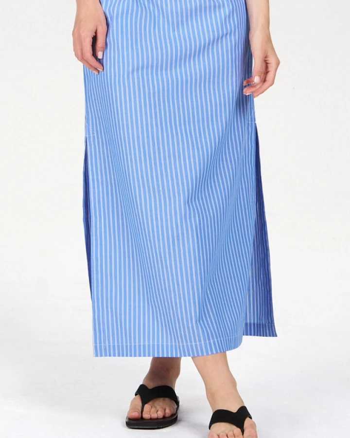 KOMODO Damen vegan Rock Liela Blau Gestreift