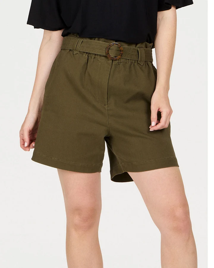 KOMODO Damen vegan Shorts Amelia Khaki