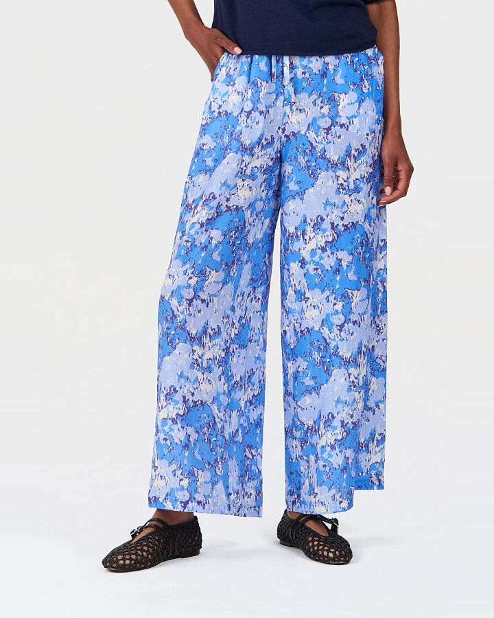 KOMODO Damen vegan Hose Aria Acid Blue