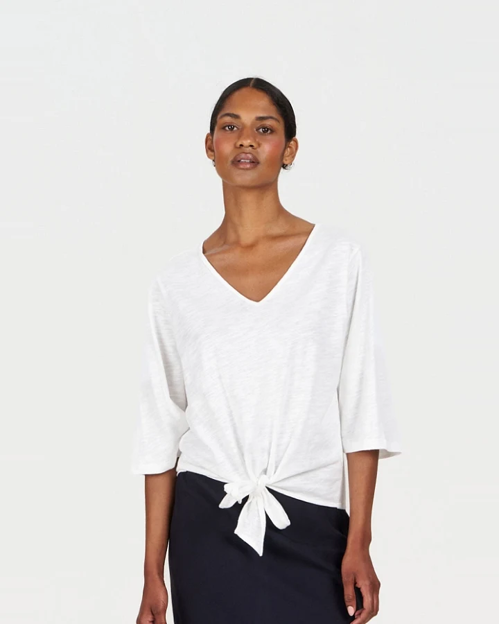 KOMODO Damen vegan Oberteil Lyra White
