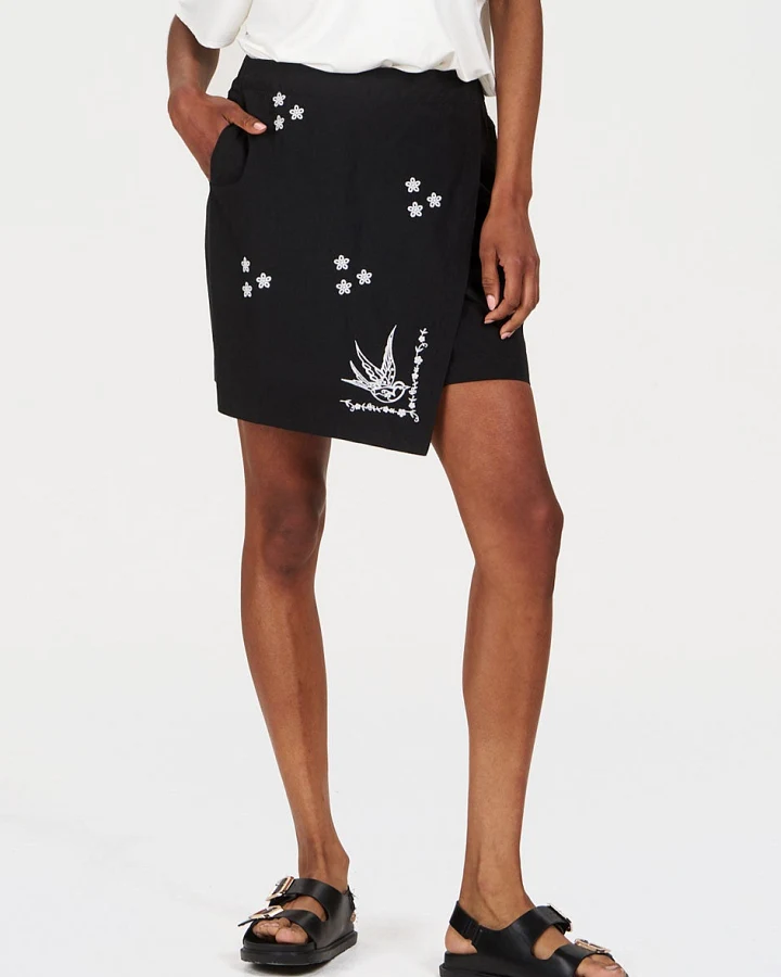 KOMODO Damen vegan Rock Willow Schwarz