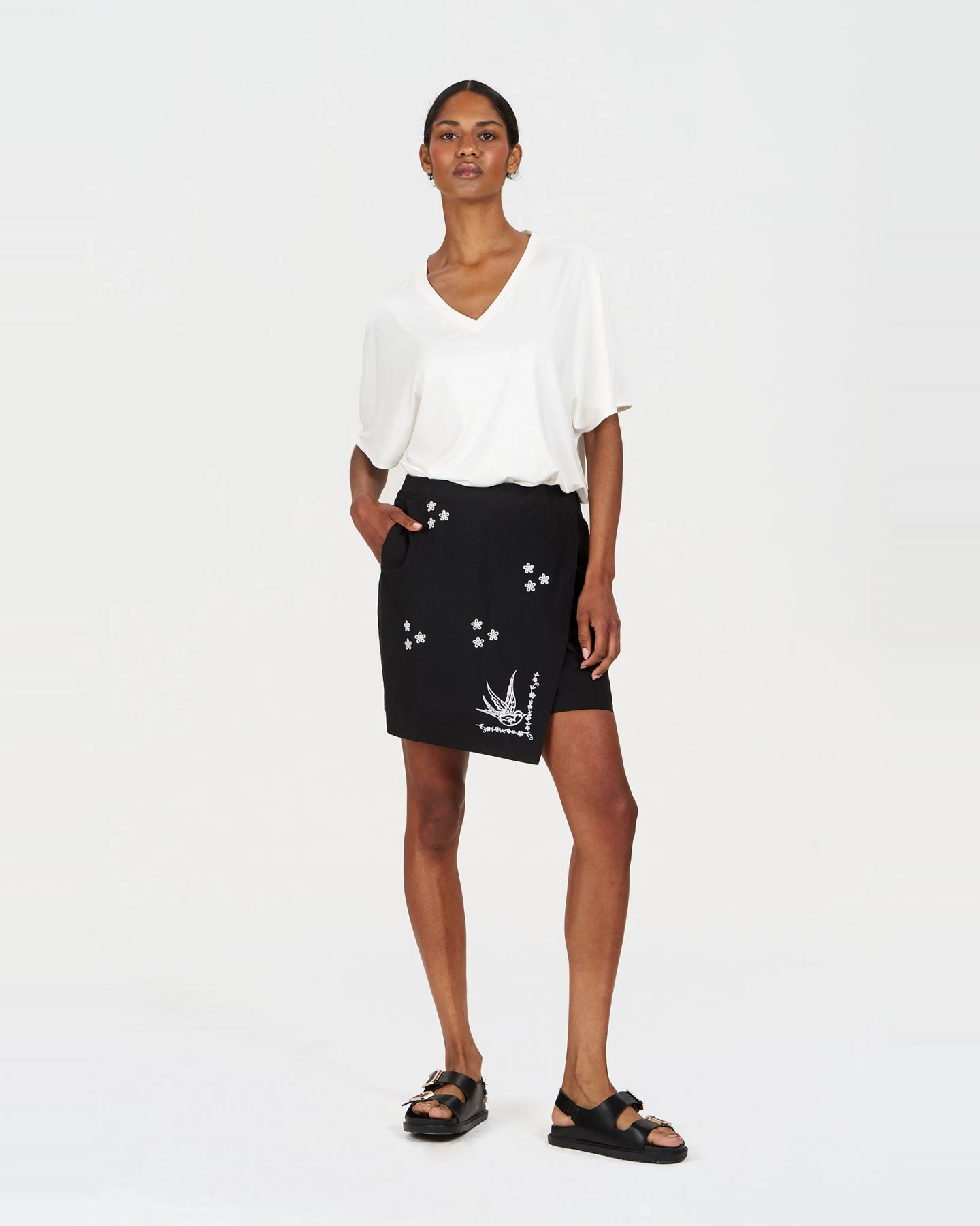 KOMODO Damen vegan Rock Willow Schwarz – Ansicht 2