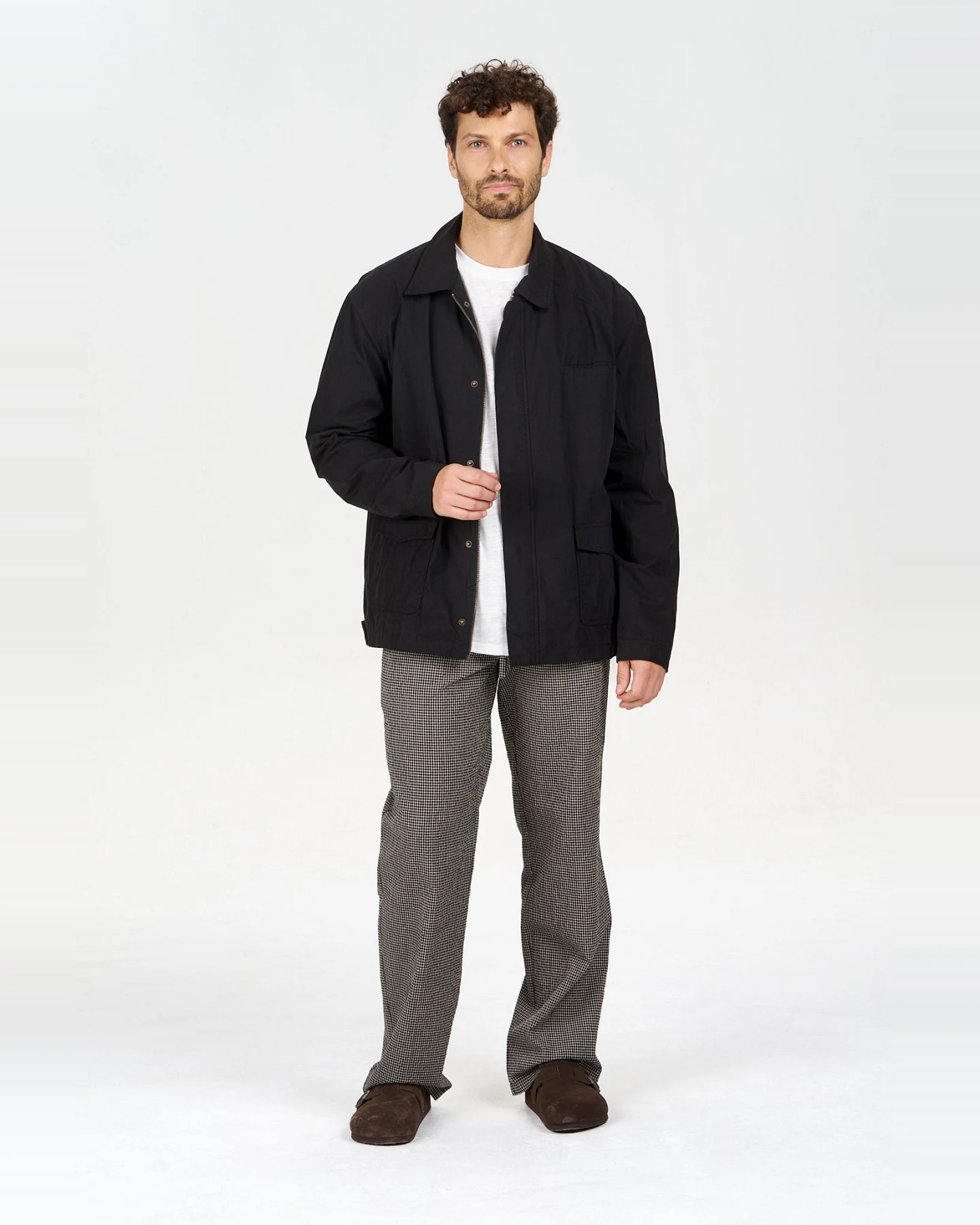 KOMODO Herren vegan Jacke Rudy Schwarz – Ansicht 2