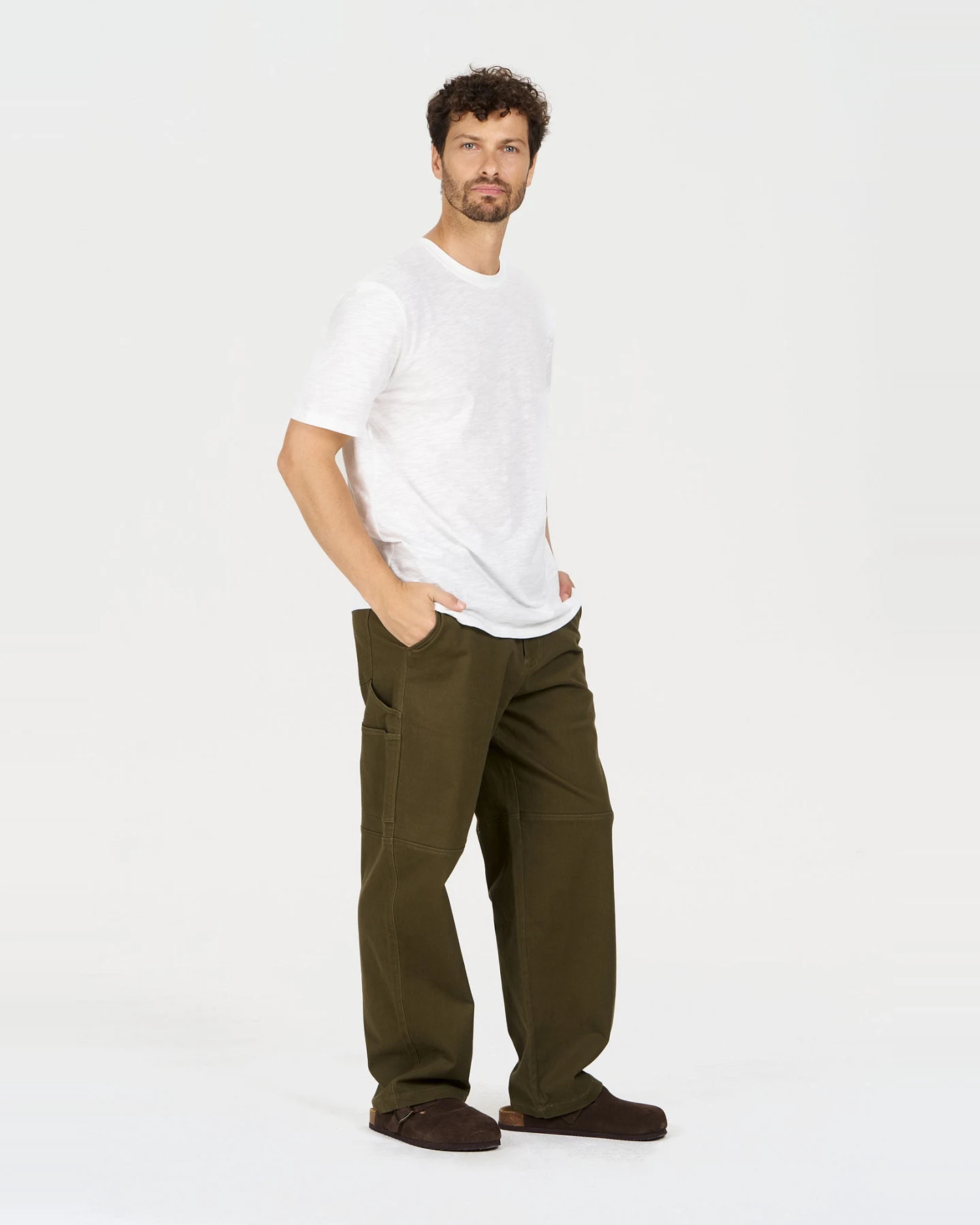 KOMODO Herren vegan Hose Theo Green – Ansicht 2