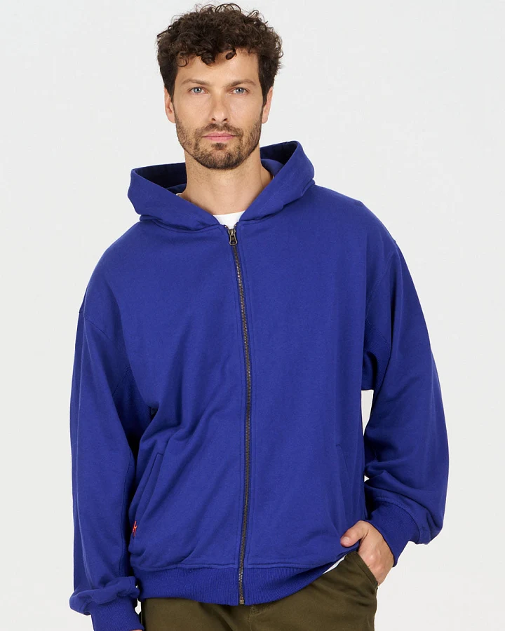 KOMODO Herren vegan Kapuzenpulli Luca Blau