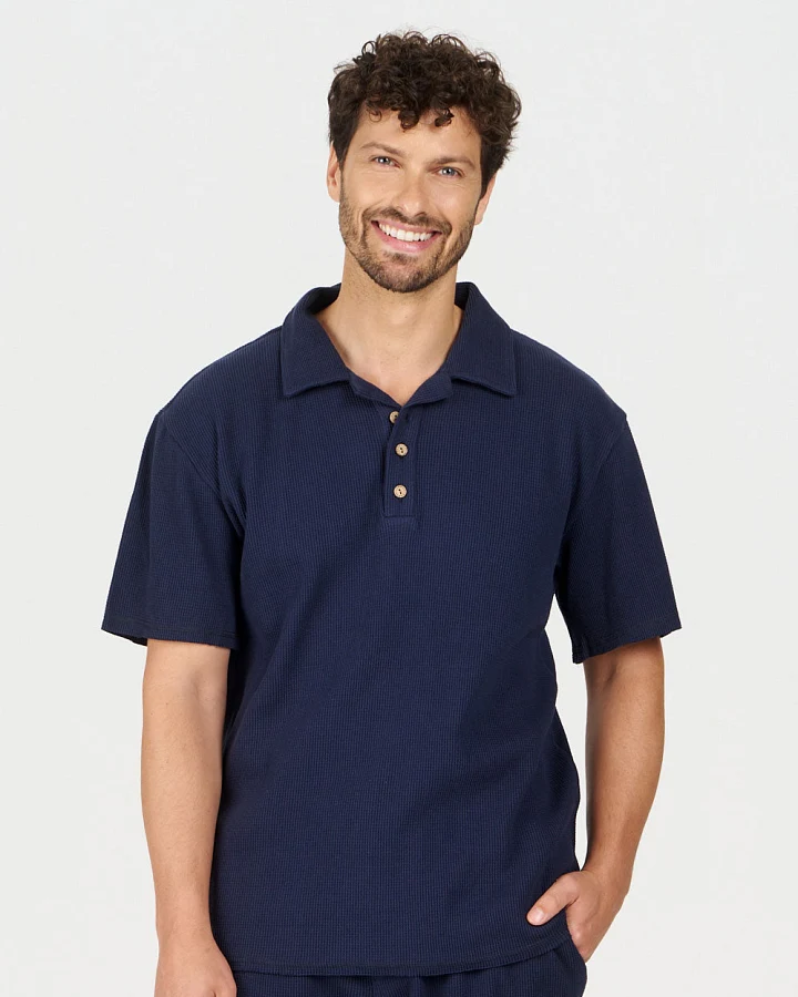 KOMODO Herren vegan Top Iver Navy