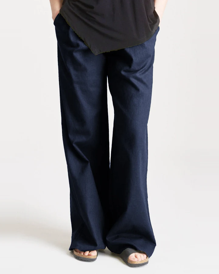 KOMODO Damen vegan Hose Lion Navy