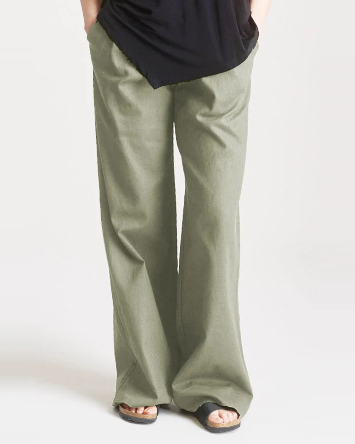 KOMODO Damen vegan Hose Löwe Salbei