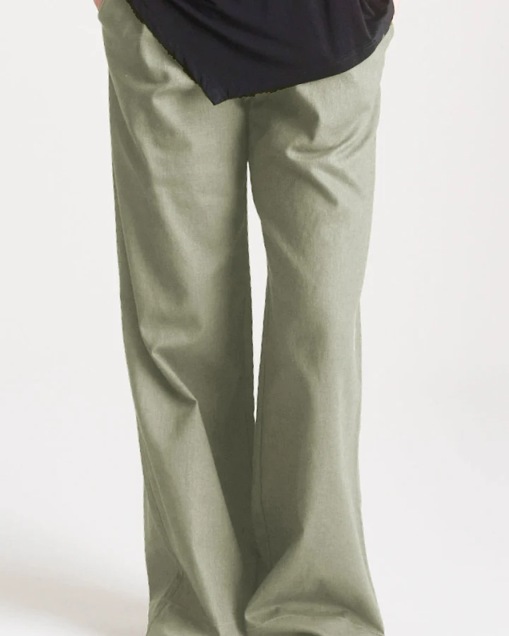 KOMODO Damen vegan Hose Löwe Salbei