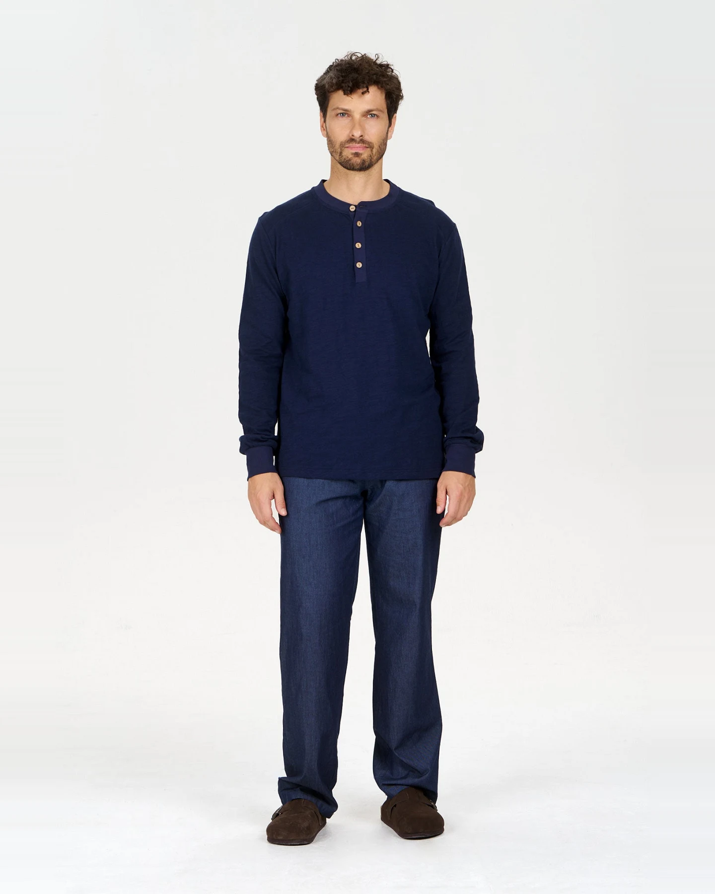KOMODO Herren vegan Oberteil Arlo Navy – Ansicht 2