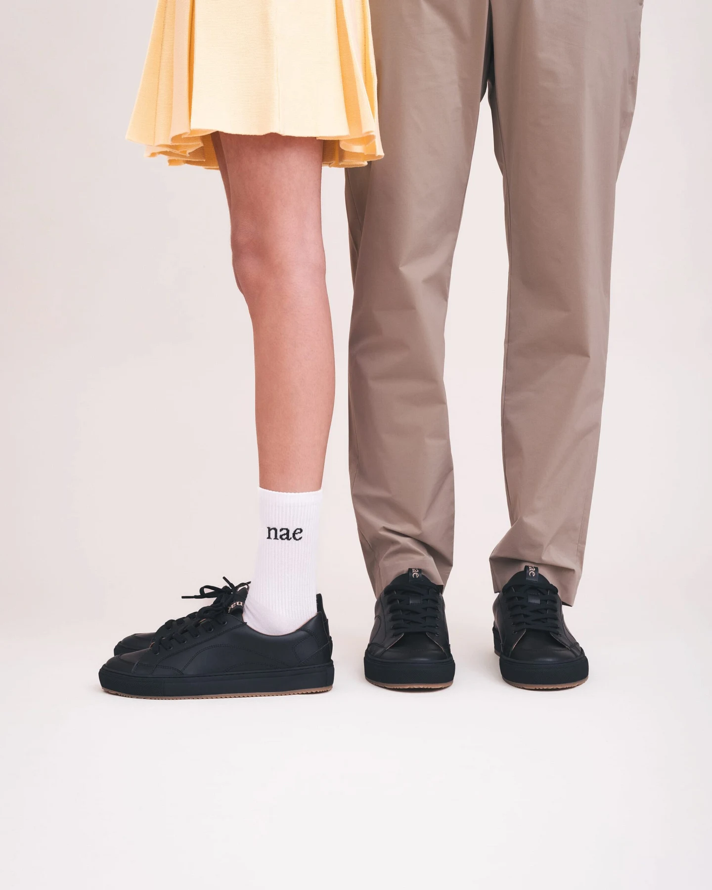 NAE Herren vegan Sneaker Kario Schwarz – Ansicht 2
