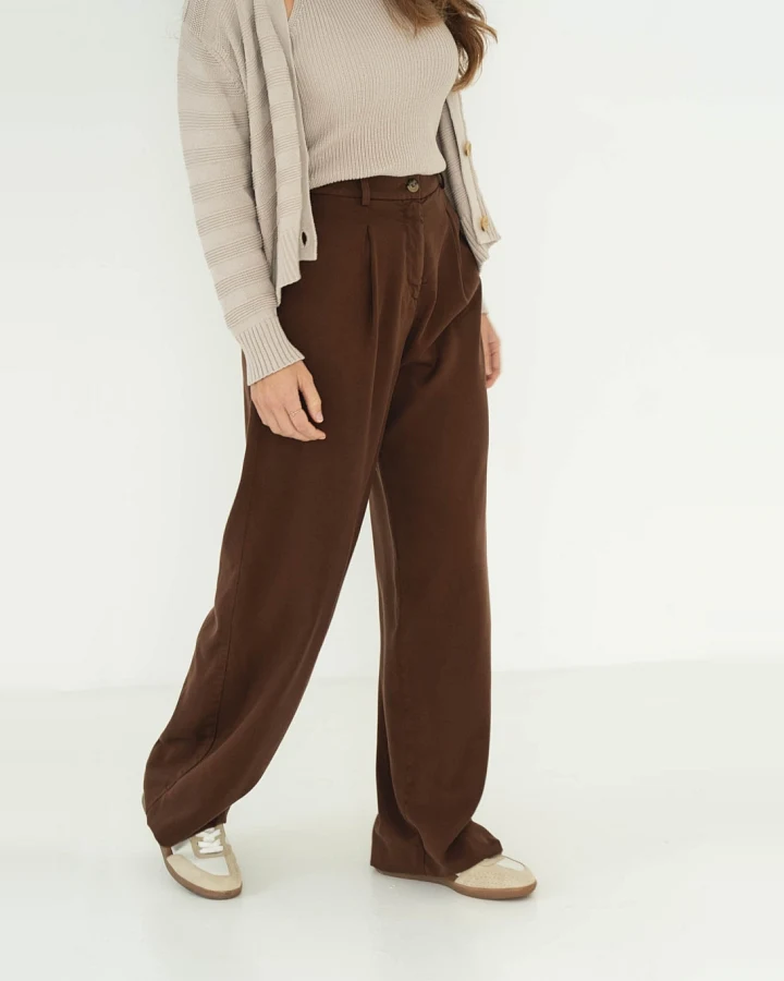 Näz Damen vegan Hose Mara Brown