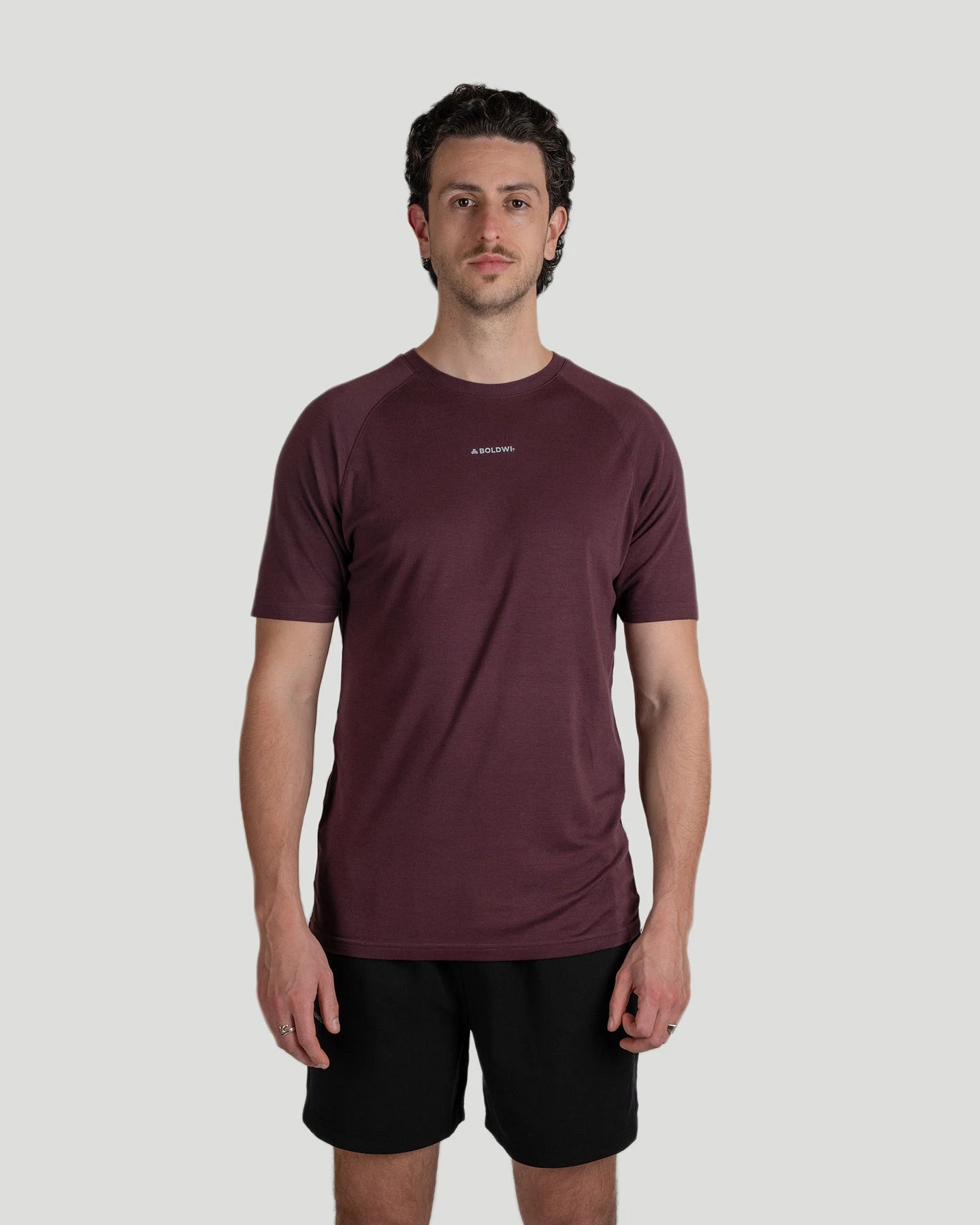 Boldwill Herren vegan T-Shirt Mahagonirot – Ansicht 2