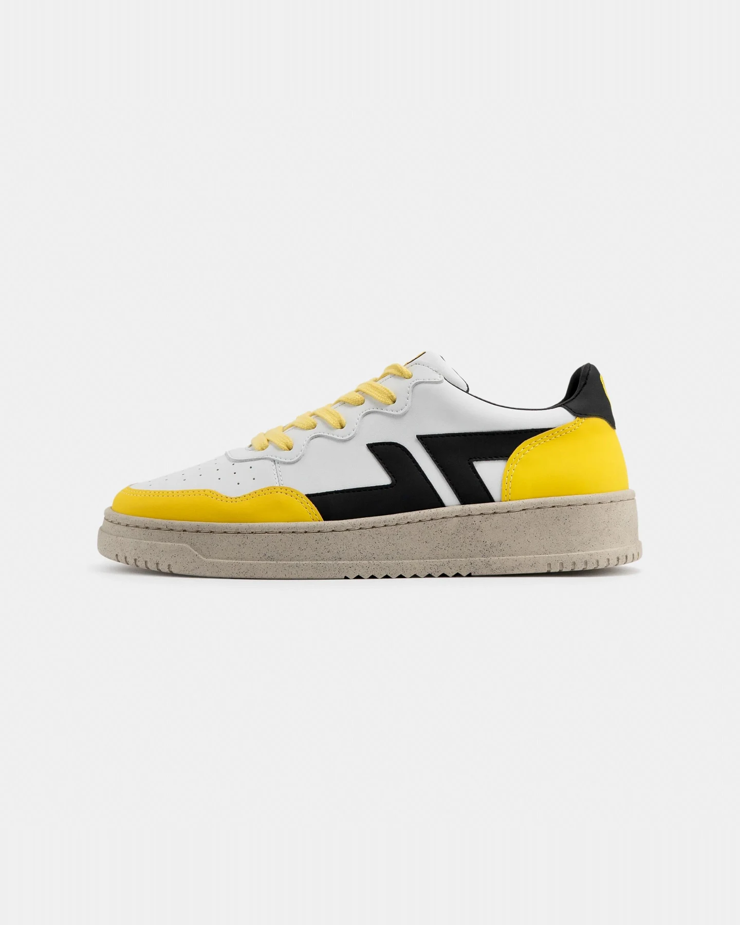Zèta Herren vegan Sneaker Beta X Cafe Joyeux Gelb – Ansicht 2
