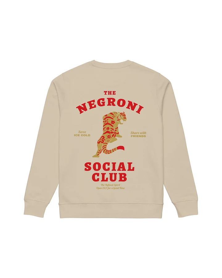 The Refined Spirit Damen vegan Sweatshirt Unisex The Negroni Social Club Wüstenstaub