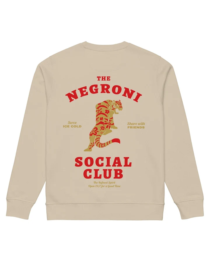 The Refined Spirit Damen vegan Sweatshirt Unisex The Negroni Social Club Wüstenstaub