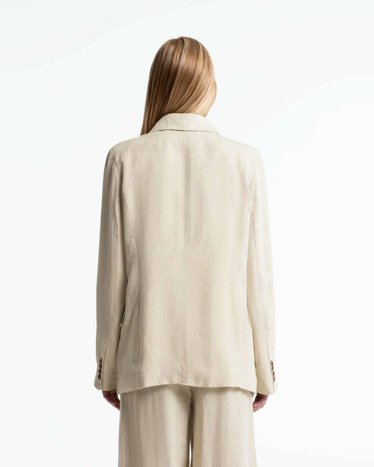 Kings of Indigo Damen vegan Blazer Diana Beige – Ansicht 2