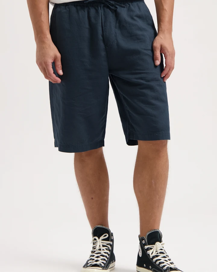 Kuyichi Herren vegan Shorts Tyler Mitternachtsblau