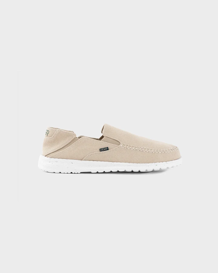 8000kicks EU Herren vegan Schuhe Slip On Sunslide Alle Beige