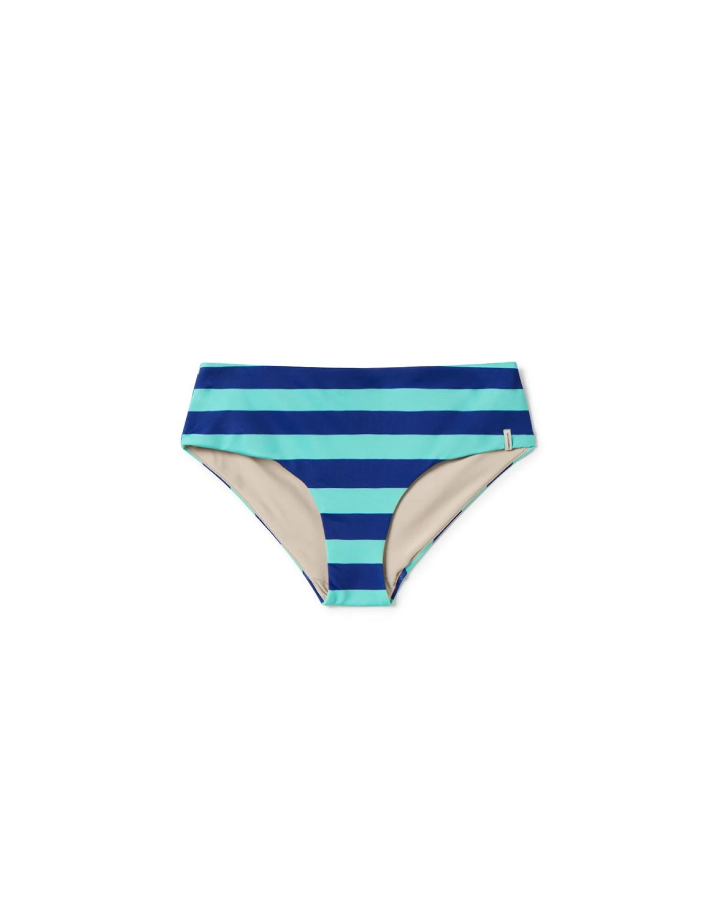 TWOTHIRDS Damen vegan Bikiniunterteil Wyre Big Stripes – Ansicht 2