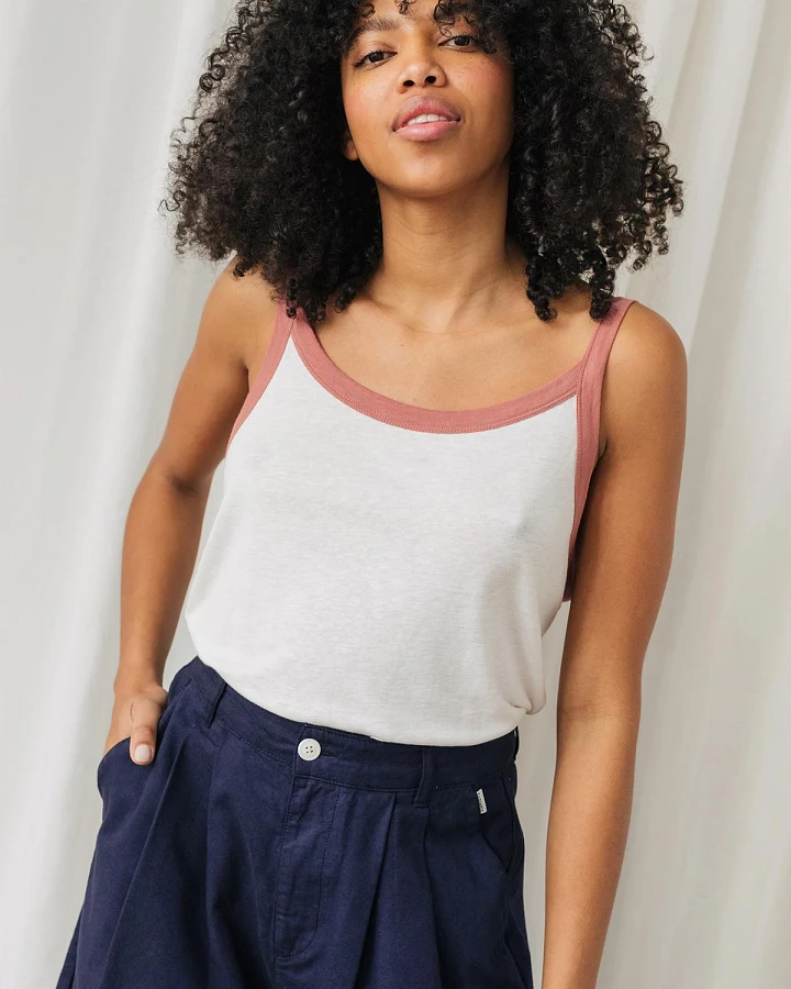 TWOTHIRDS Damen vegan Obere Halle Rose Pink