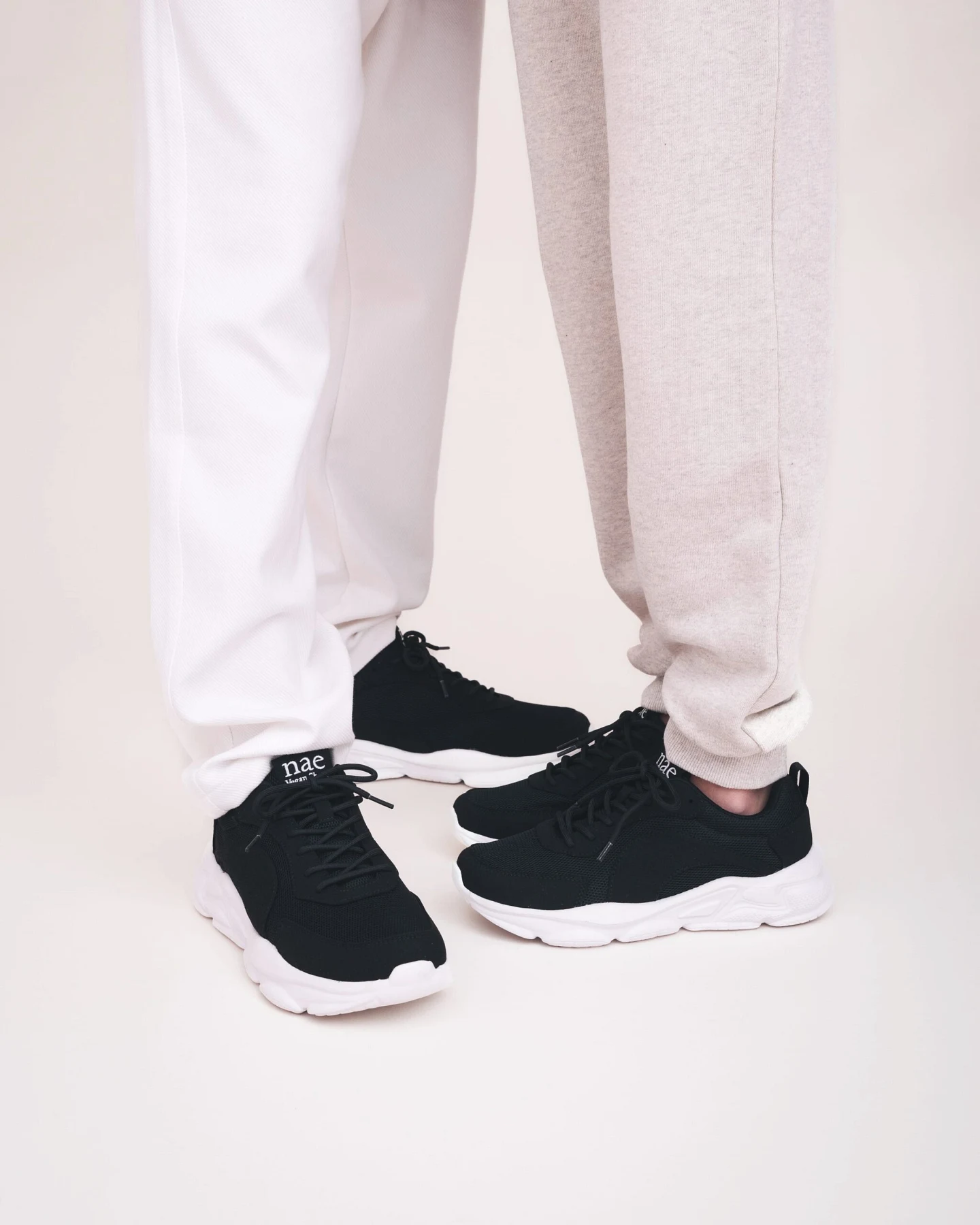 NAE Herren vegan Sneaker Dan Schwarz – Ansicht 2