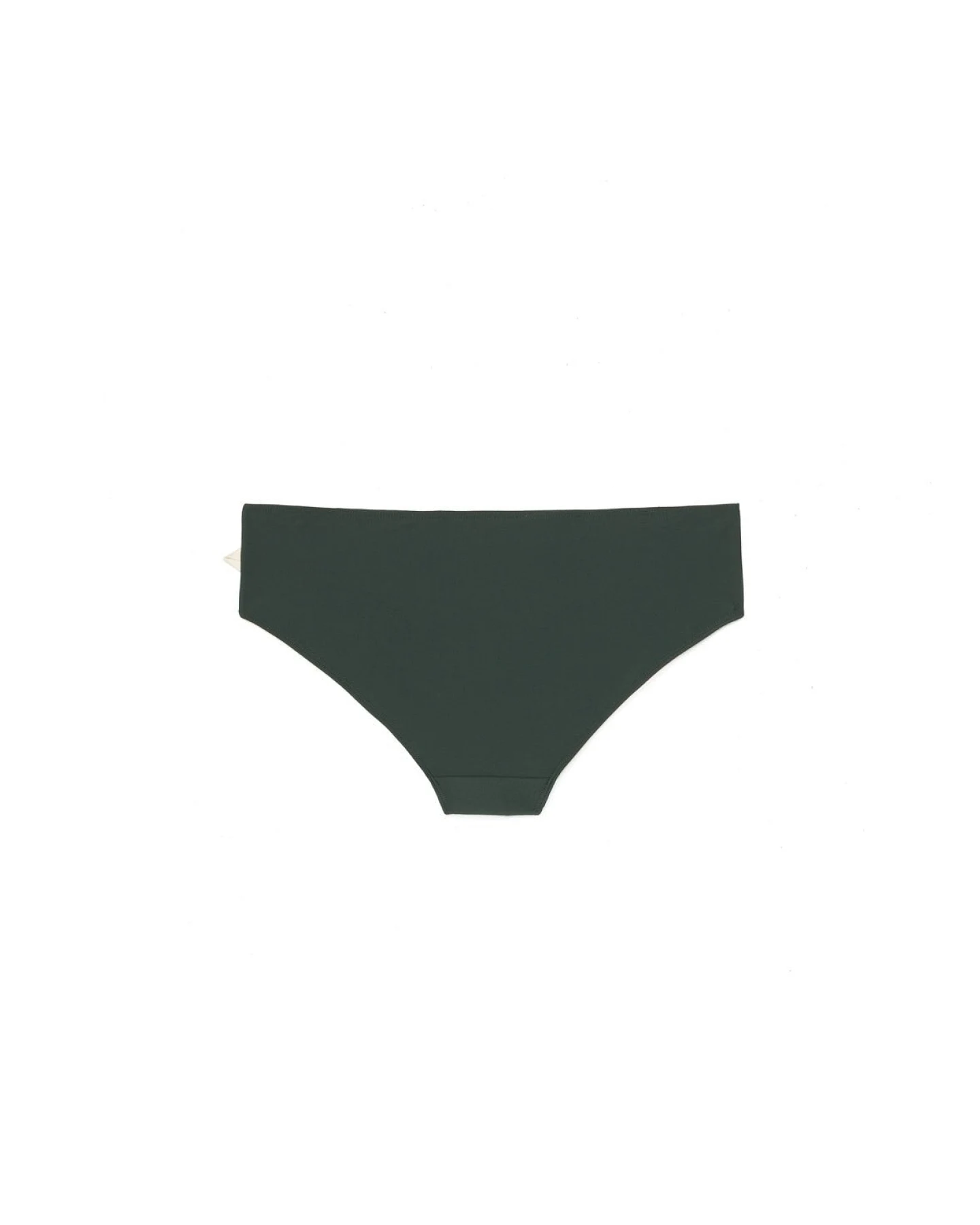 TWOTHIRDS Damen vegan Bikiniunterteil Guam Dunkelgrün – Ansicht 2