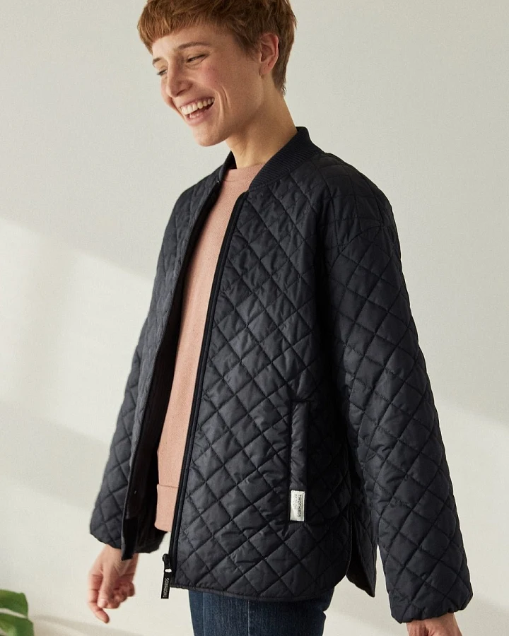 TWOTHIRDS Damen vegan Jacke Dolin Navy