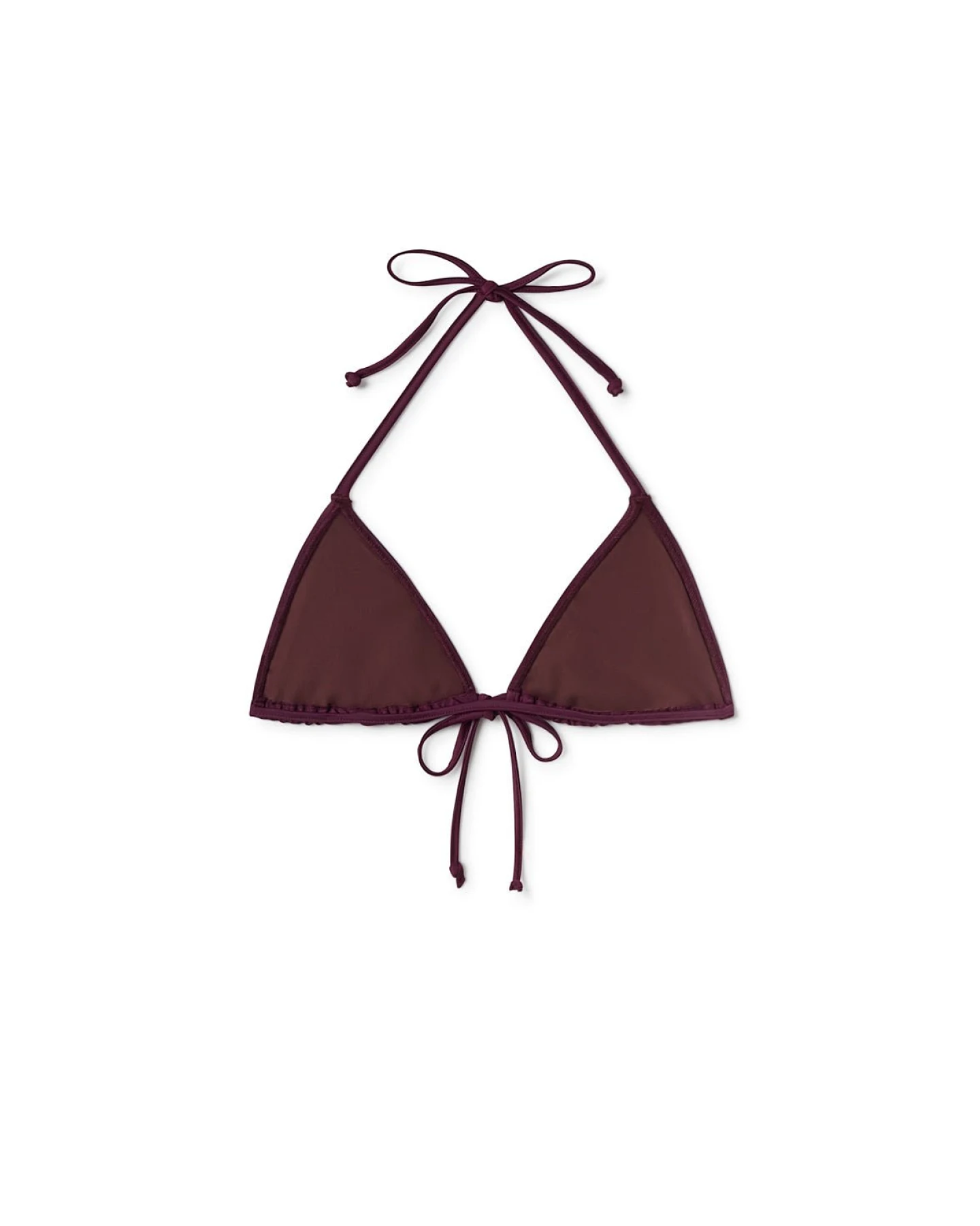 TWOTHIRDS Damen vegan Bikinioberteil Pabay Grape – Ansicht 2