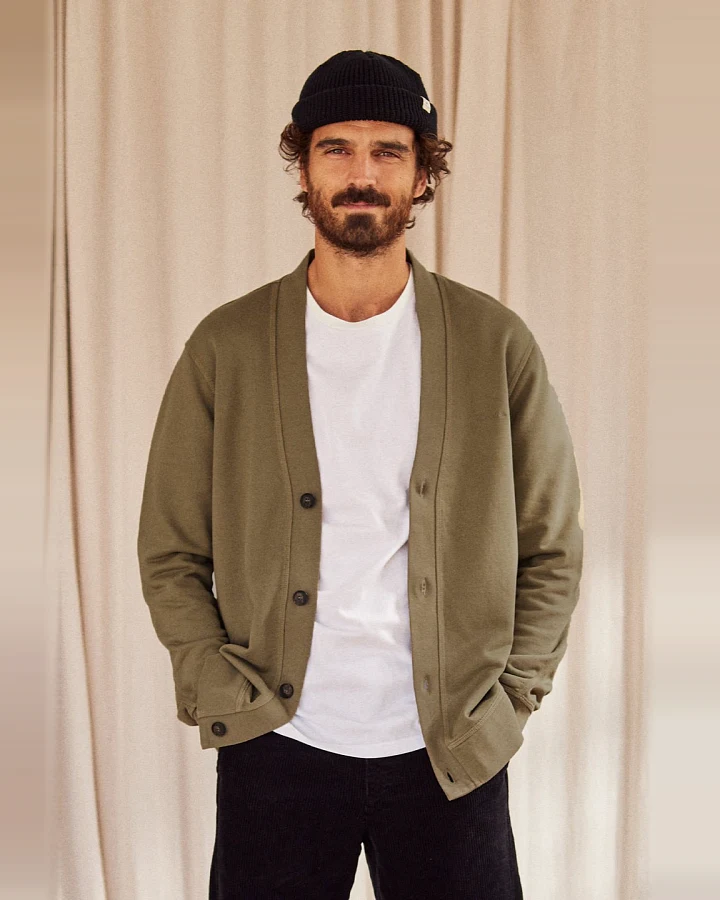 TWOTHIRDS Herren vegan Jacke Malolo Khaki
