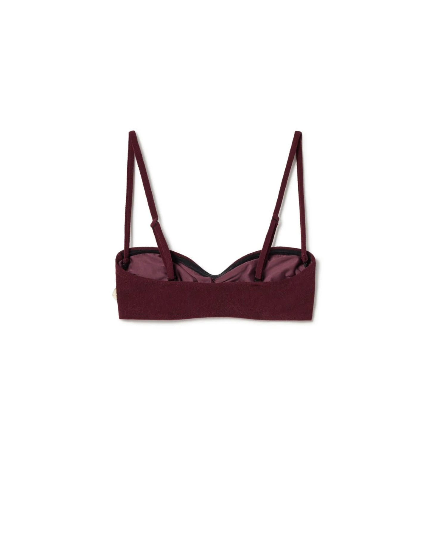TWOTHIRDS Damen vegan Bikinioberteil Tern Grape – Ansicht 2
