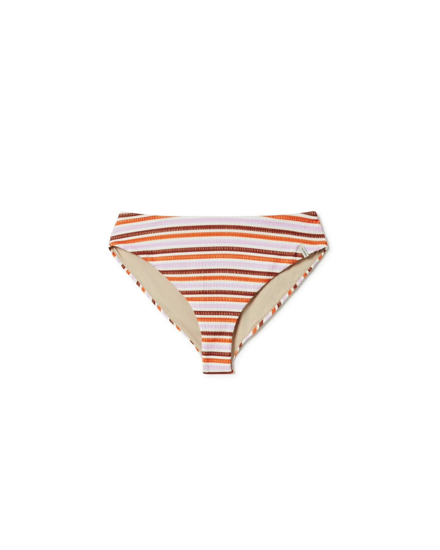 TWOTHIRDS Damen vegan Bikiniunterteil Dorre Retro Stripes – Ansicht 2
