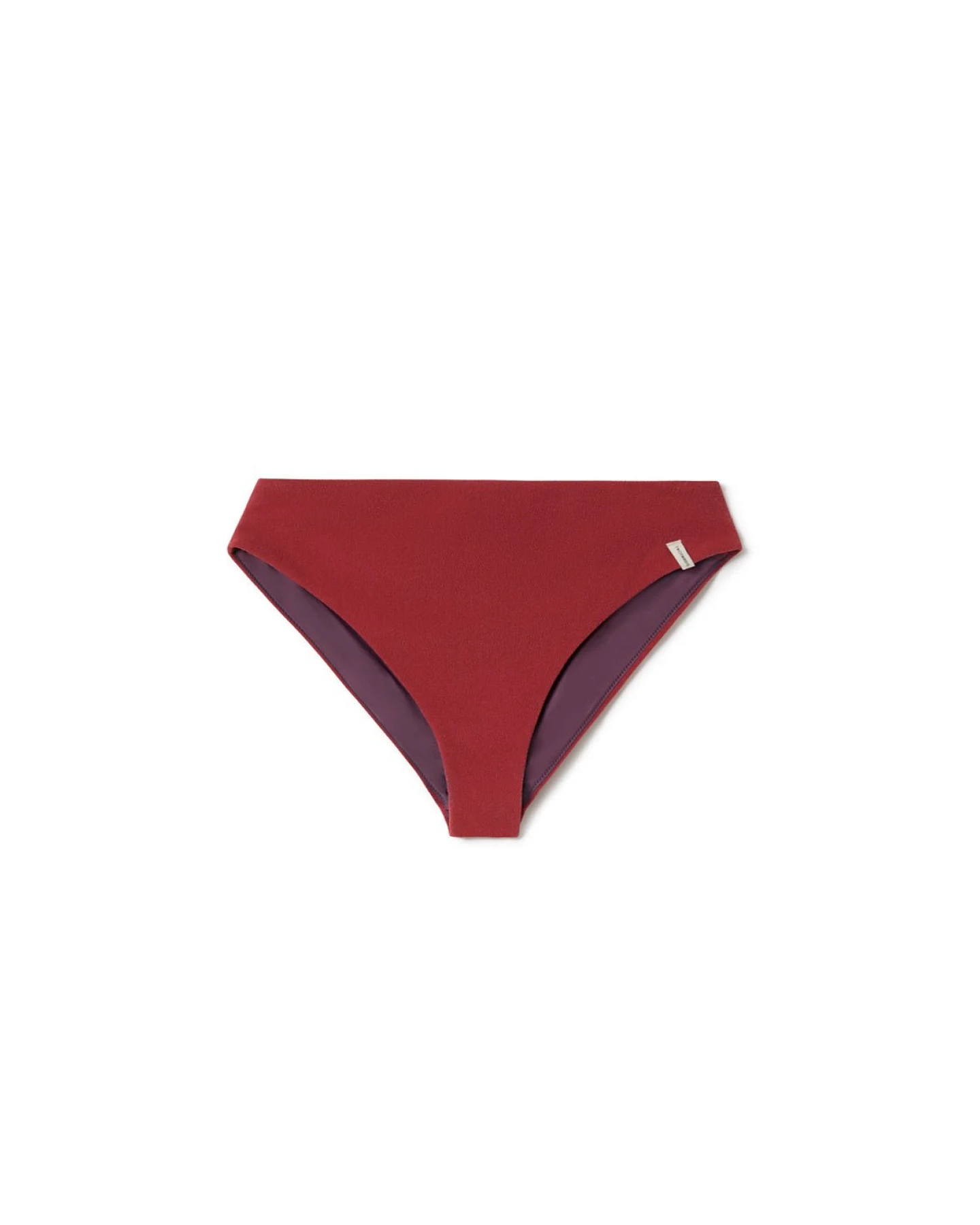 TWOTHIRDS Damen vegan Bikiniunterteil Saffery Red Clay – Ansicht 2