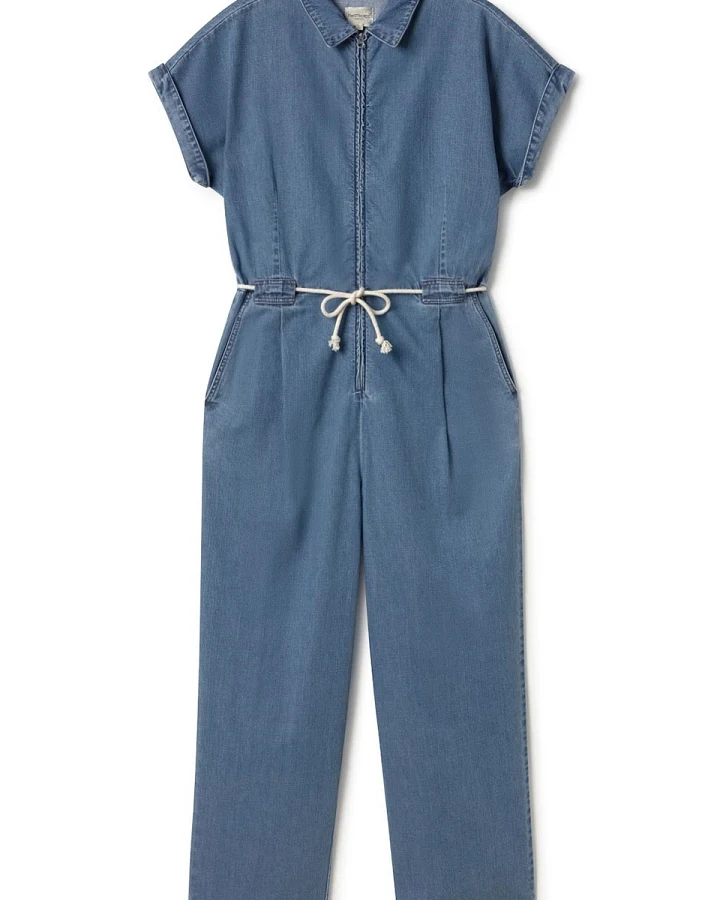 TWOTHIRDS Damen vegan Jumpsuit Lanai Hellblau