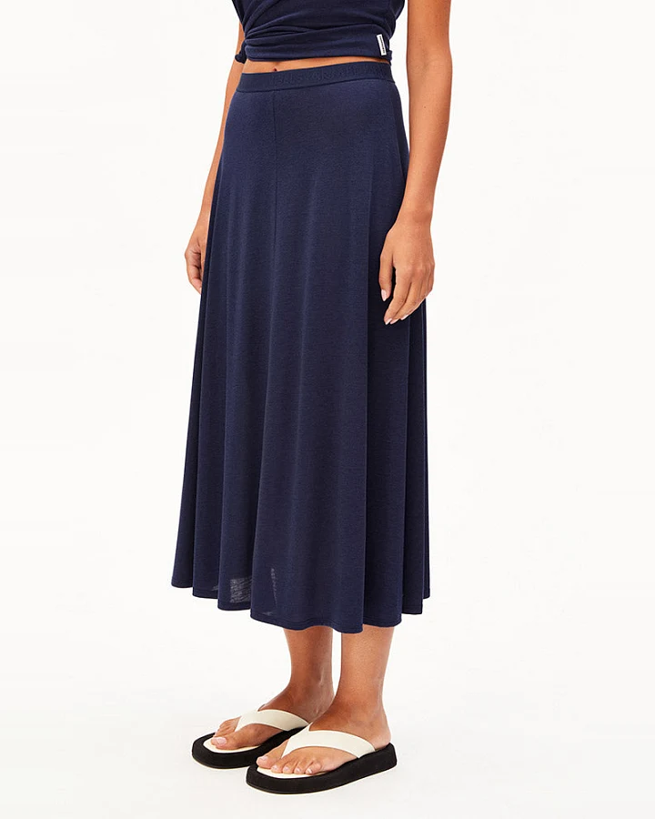 ARMEDANGELS Damen vegan Rock Ileniaa Laraa Navy