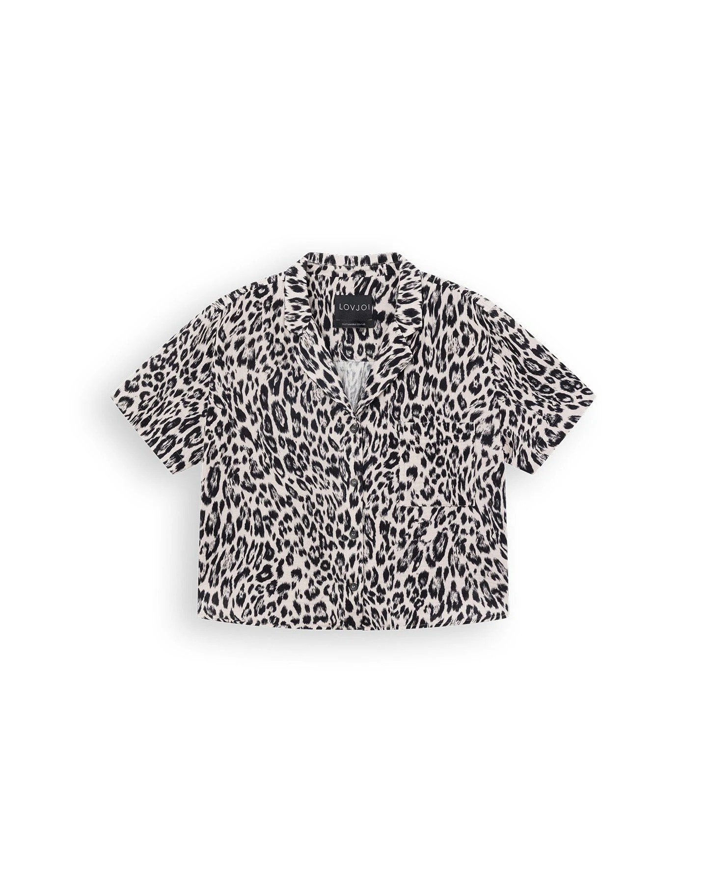 LOVJOI Damen vegan Bluse Anneyla Pure Leo Light – Ansicht 2