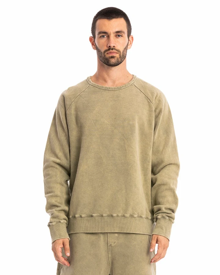 RAVENS VIEW IBIZA Herren vegan Sweatshirt Roc Ivy Grün