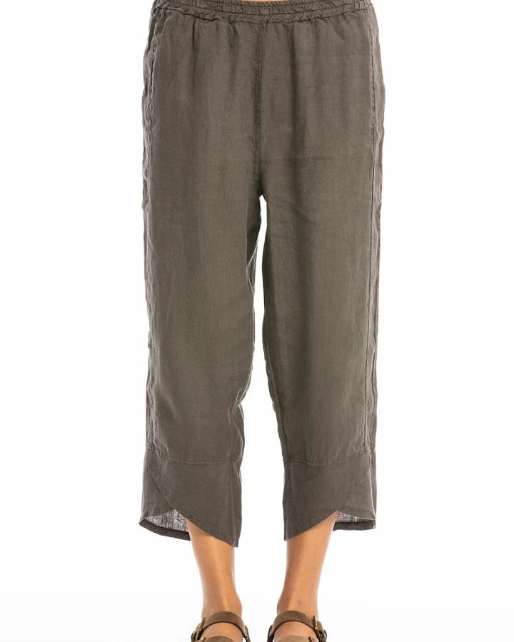 RAVENS VIEW IBIZA Damen vegan Hose Duo Bison Braun