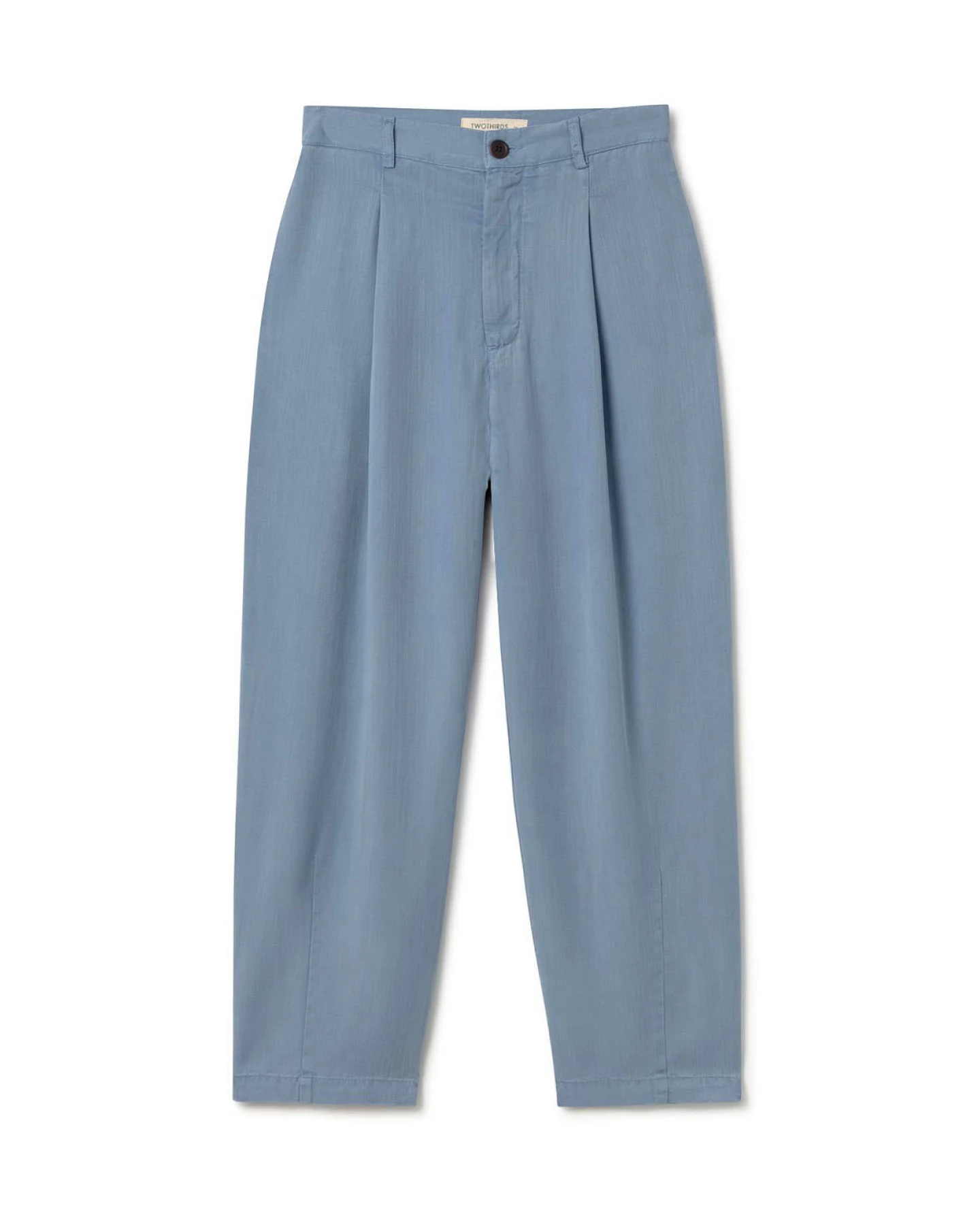 TWOTHIRDS Damen vegan Hose Haruku Denim Blau – Ansicht 2