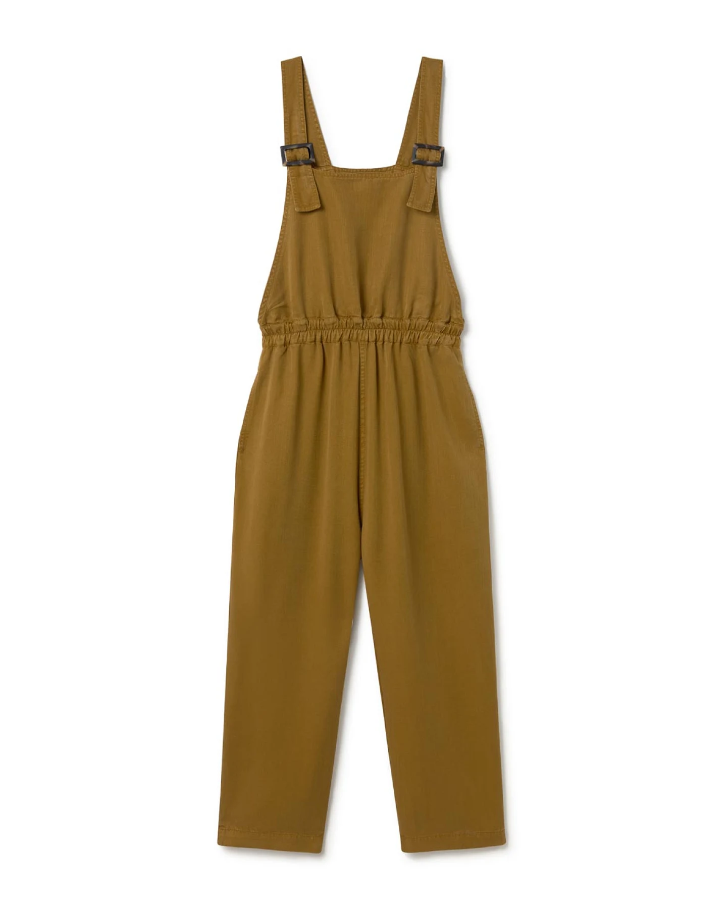 TWOTHIRDS Damen vegan Dungaree Hornos Dijon Senf – Ansicht 2