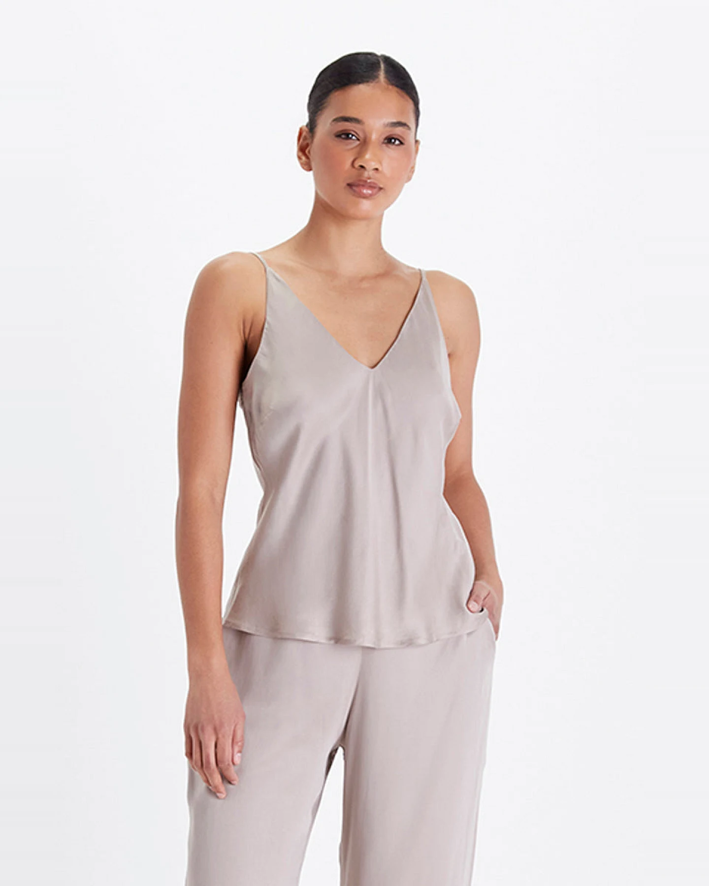 Neu Nomads Damen vegan Top Bias Atmosphere Beige – Ansicht 2