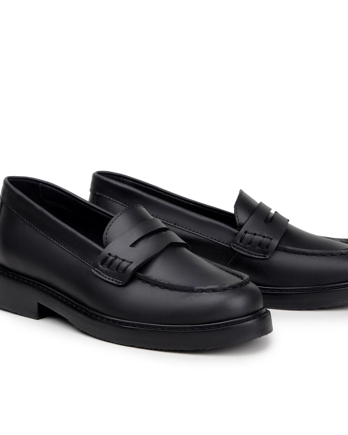 Green Laces Herren vegan Loafers Leffe Schwarz – Ansicht 2