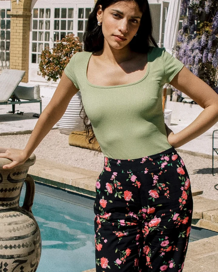 Avani Damen vegan T-Shirt Hoya Grün
