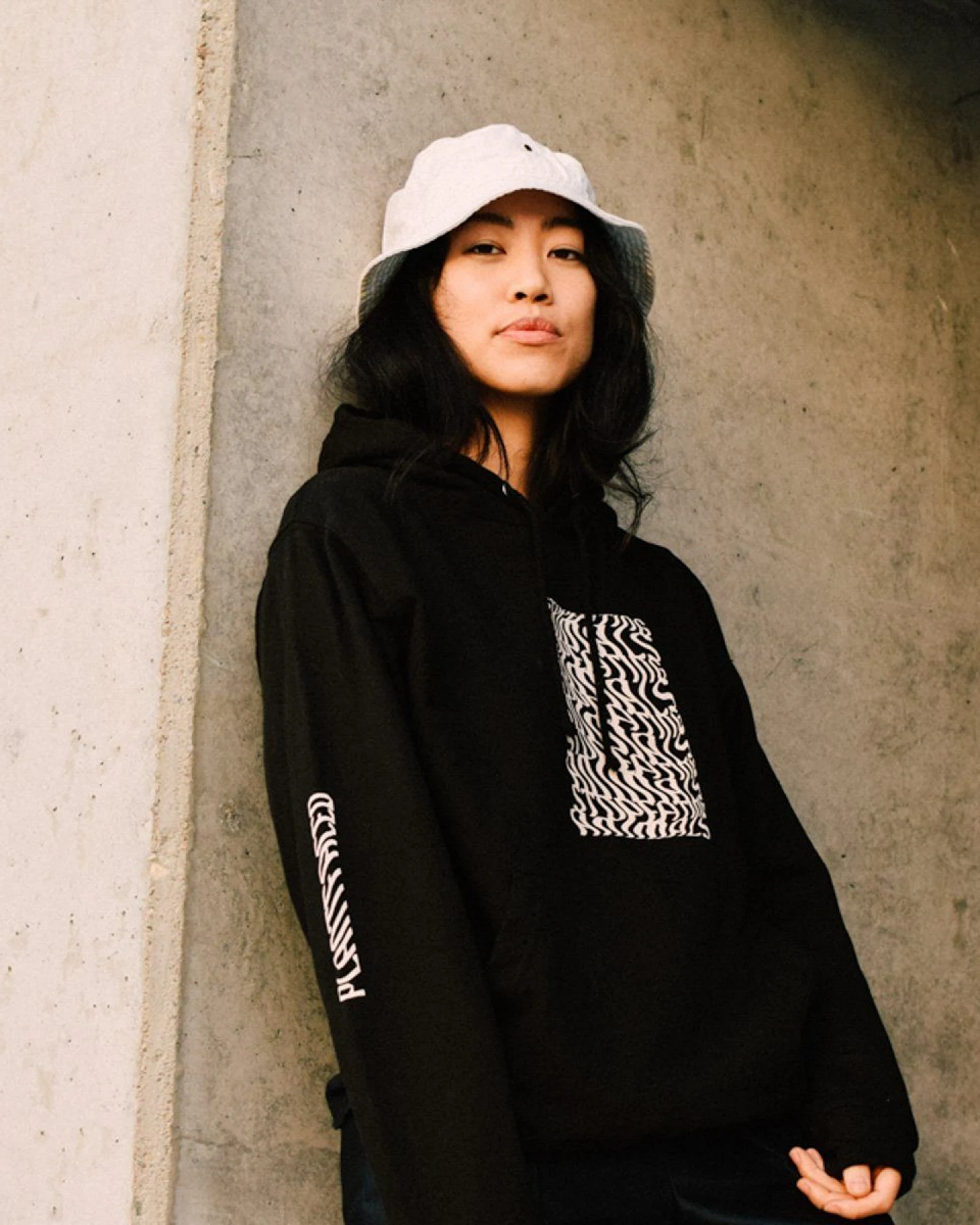 Plant Faced Clothing Damen vegan Illusions Hoodie Stop Eating Animals – Ansicht 2