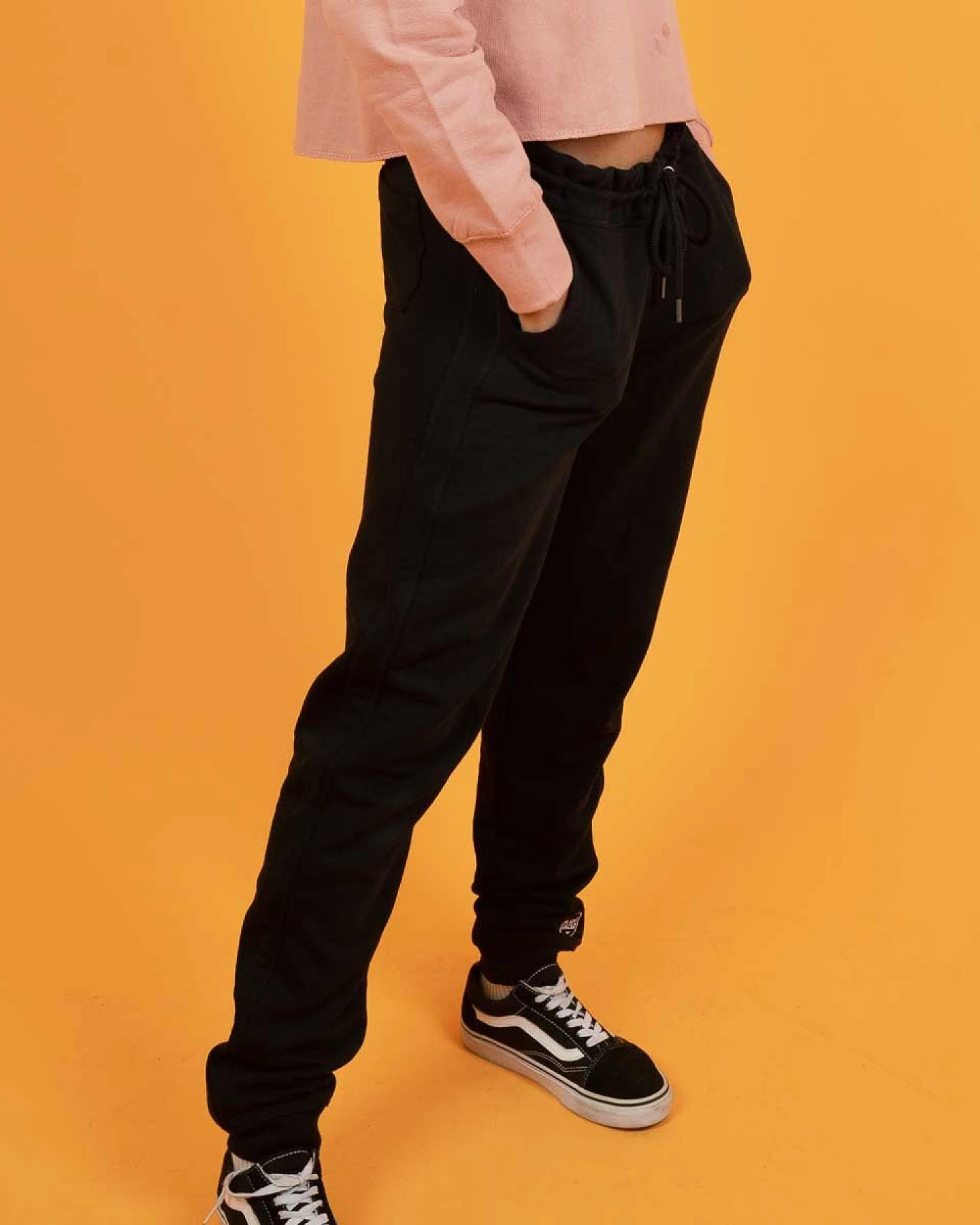Plant Faced Clothing Damen vegan The Classics Jogginghose Schwarz – Ansicht 2